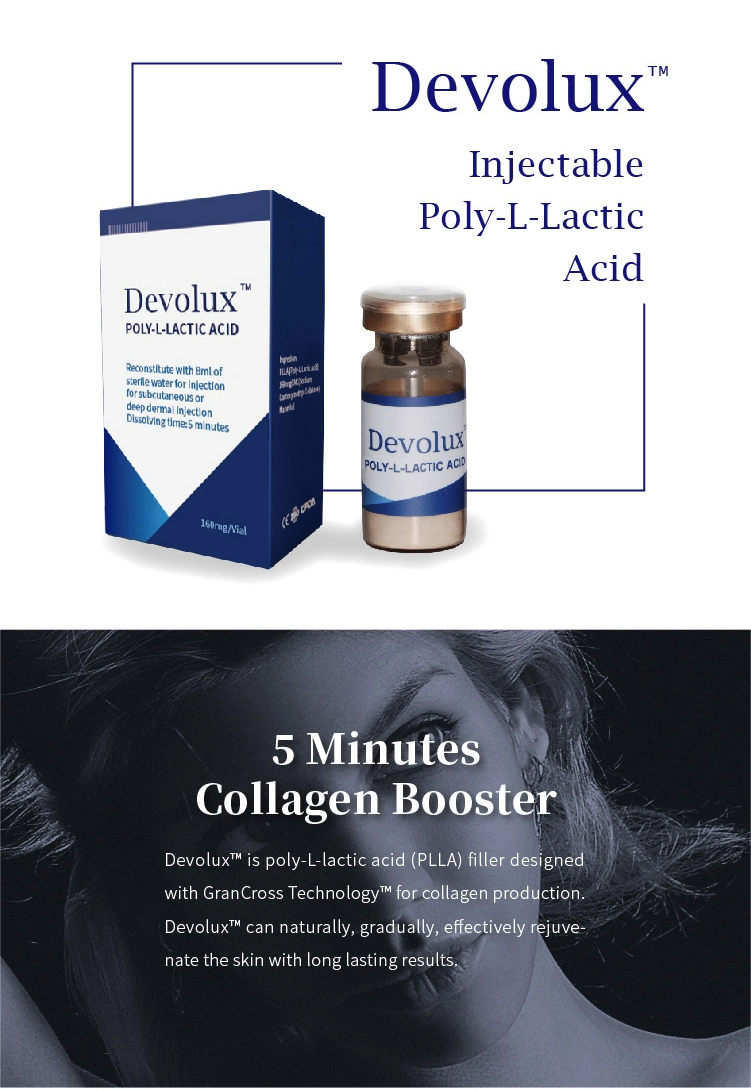 Devolux Collagen Beauty Booster High Performance Price Injectable Poly L Lactic Acid Plla for Sale